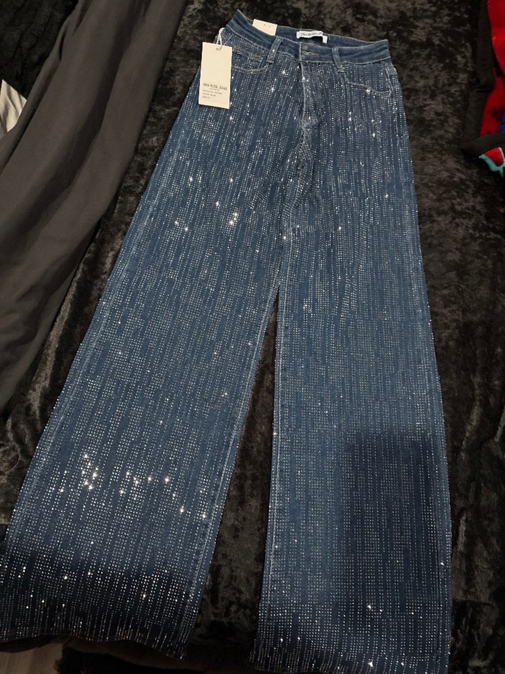 Rhinestone jeans